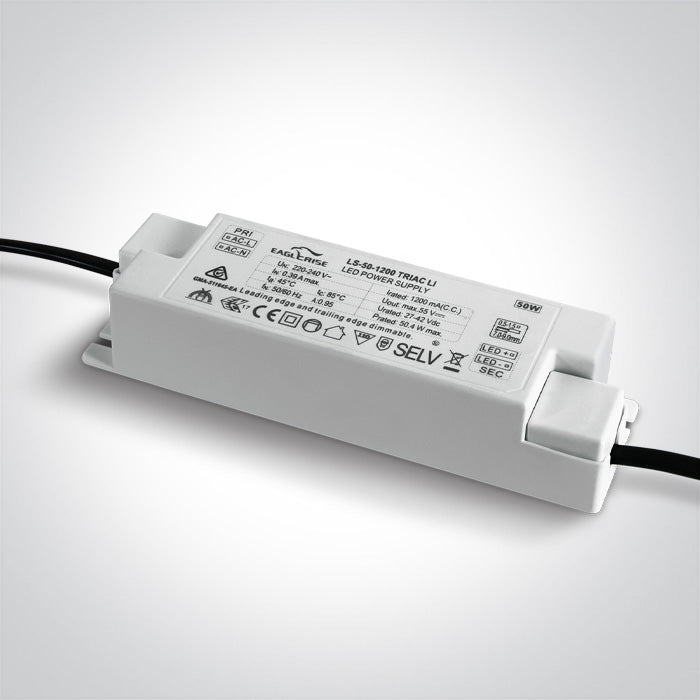 TRIAC С димиране Захранващ драйвер за 1200mA 48w PANELS