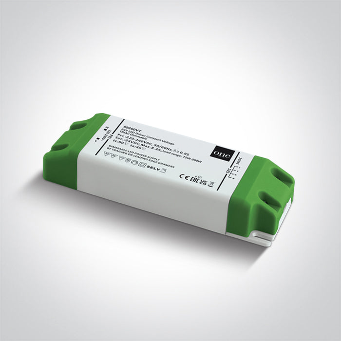 Захранващ драйвер 24V DC 75-200W 230V С димиране