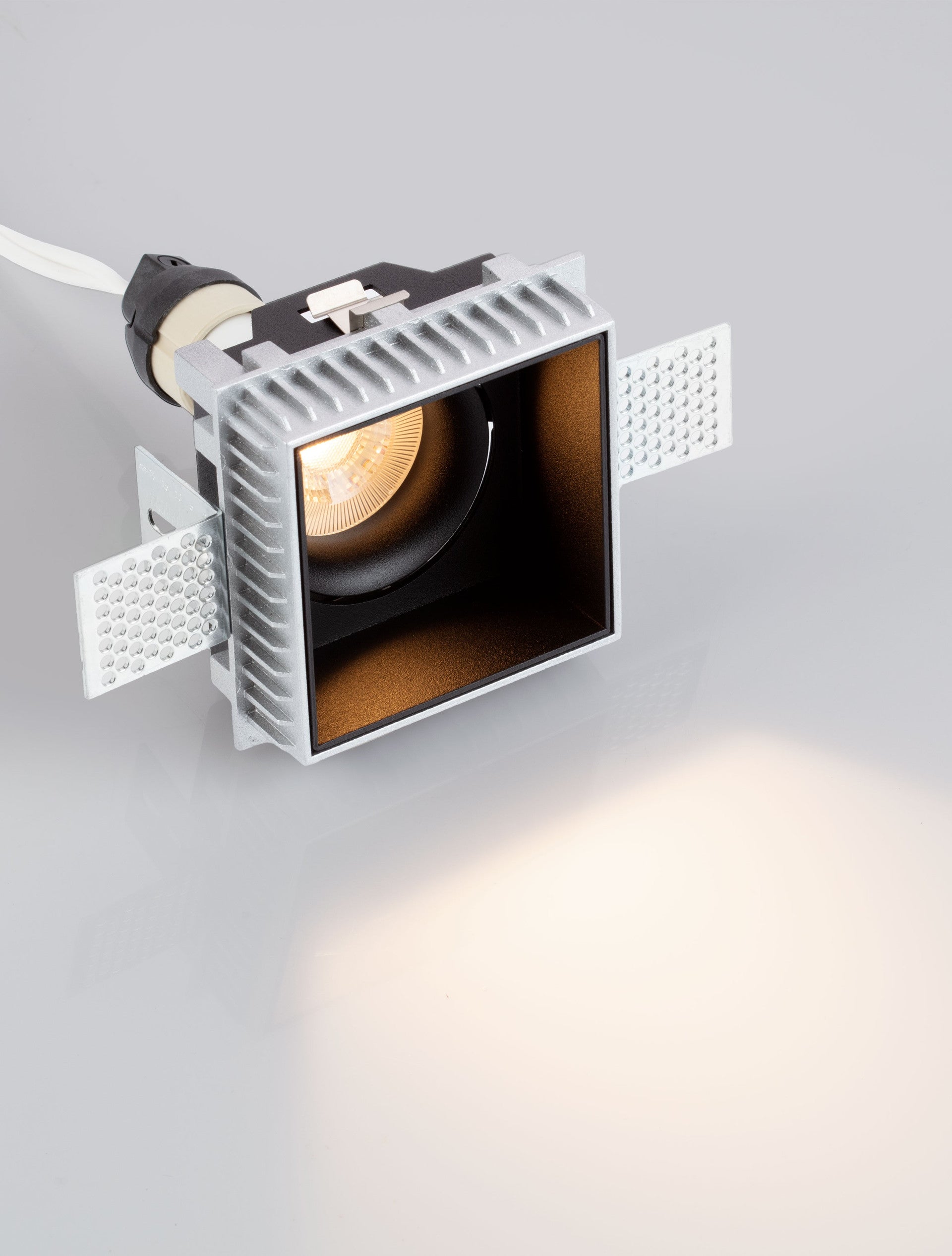 LED спот BRAD 50W Пясъчно черен алуминий GU10 без рамка IP20