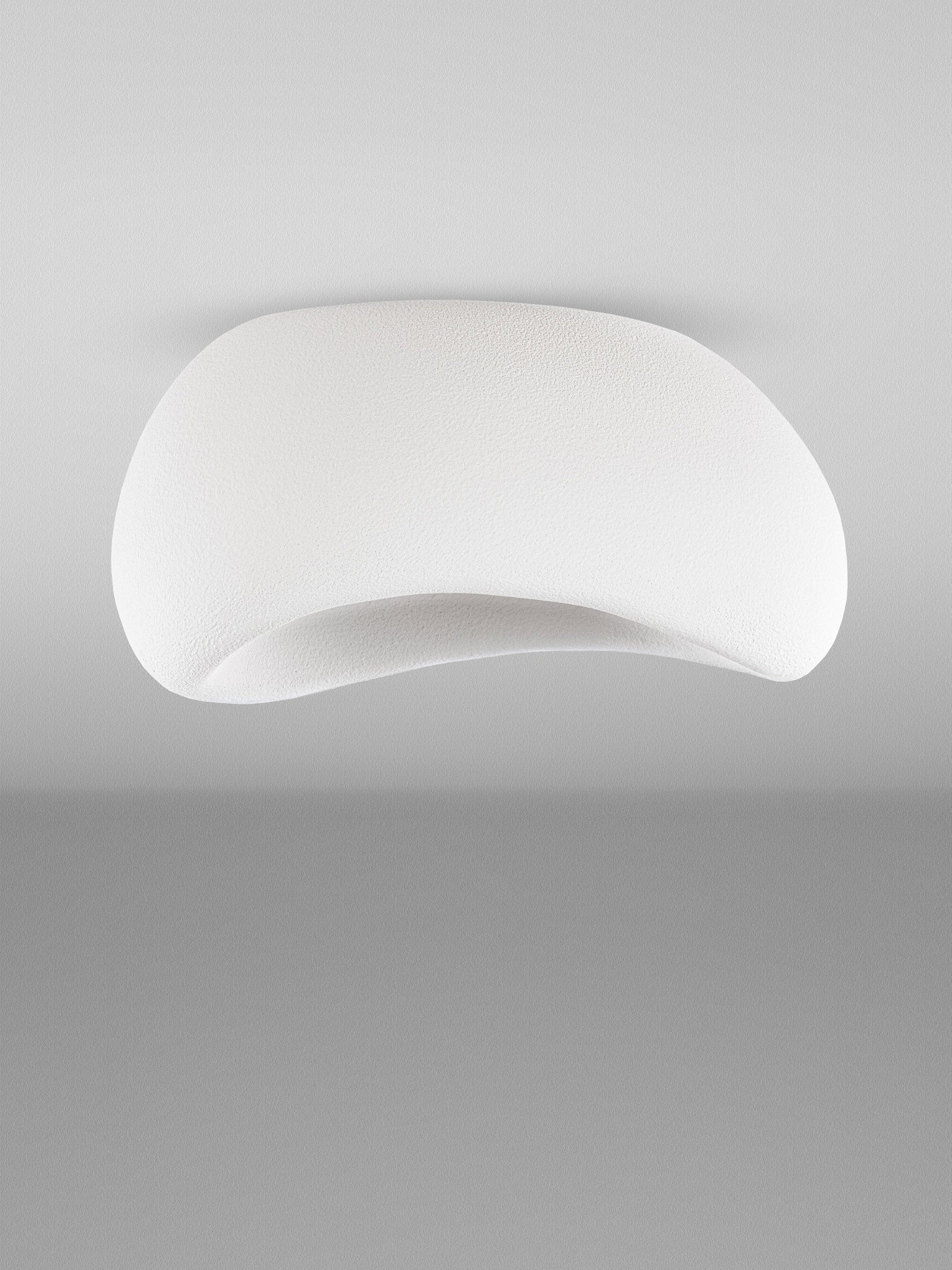 Висяща лампа AERE 12W LED E27 Пясъчносив полиуретан и смола Д50 Ш40 В25,5см