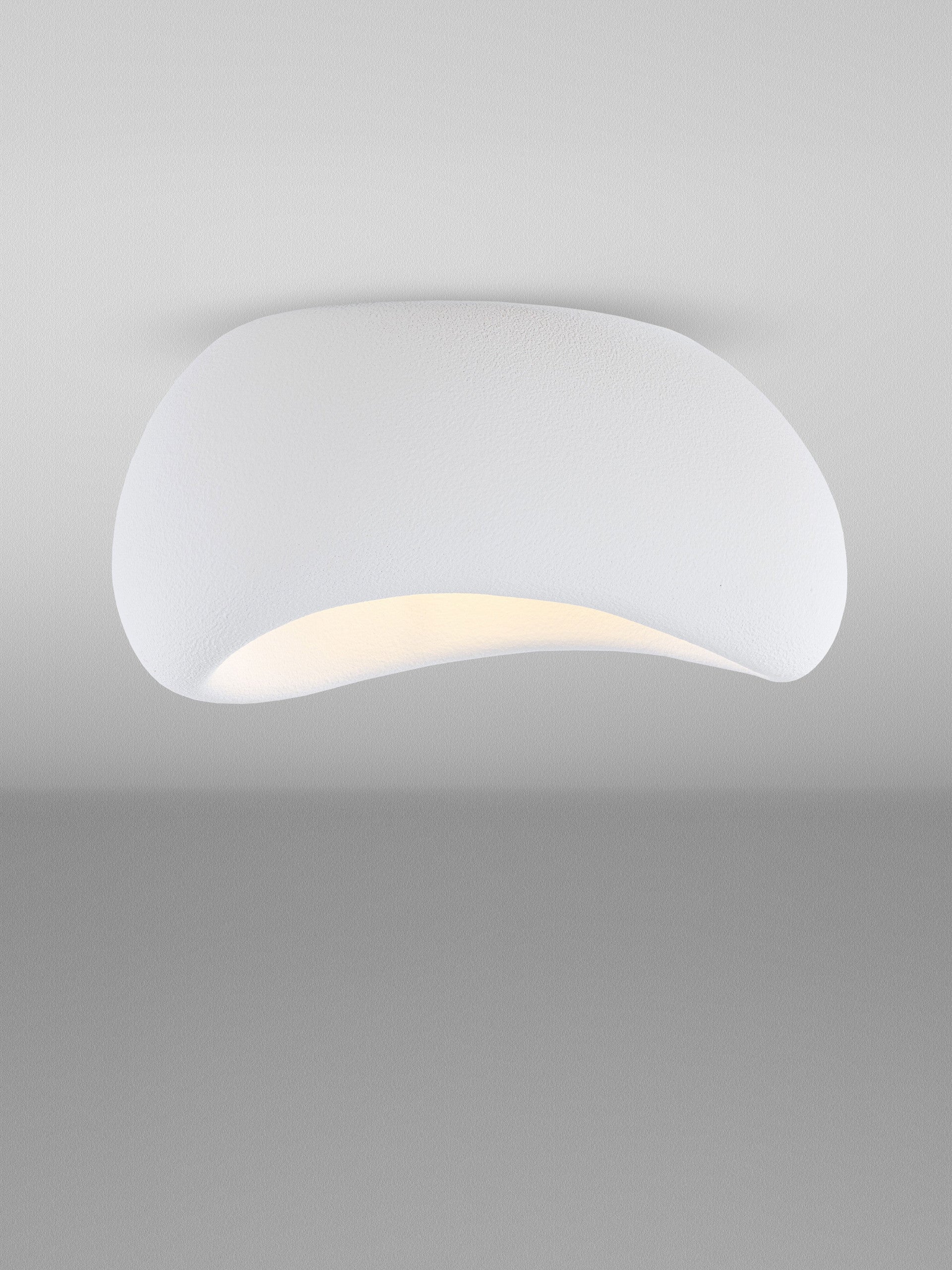 Висяща лампа AERE 12W LED E27 Пясъчносив полиуретан и смола Д50 Ш40 В25,5см