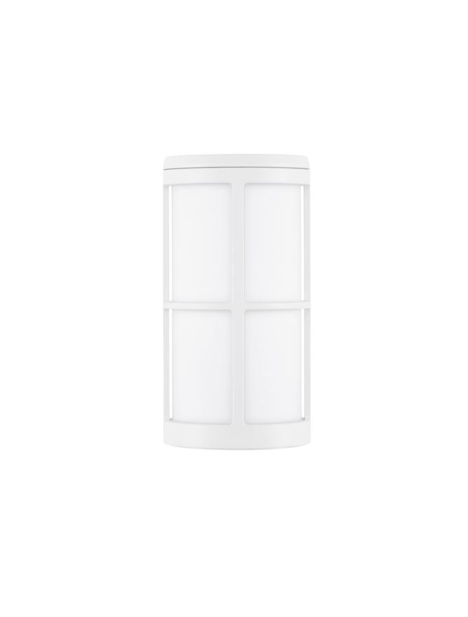 Градинска лампа STONE 12W Пясъчно бял алуминий и акрил IP54 E27 ⌀12 W15 H23см без крушка