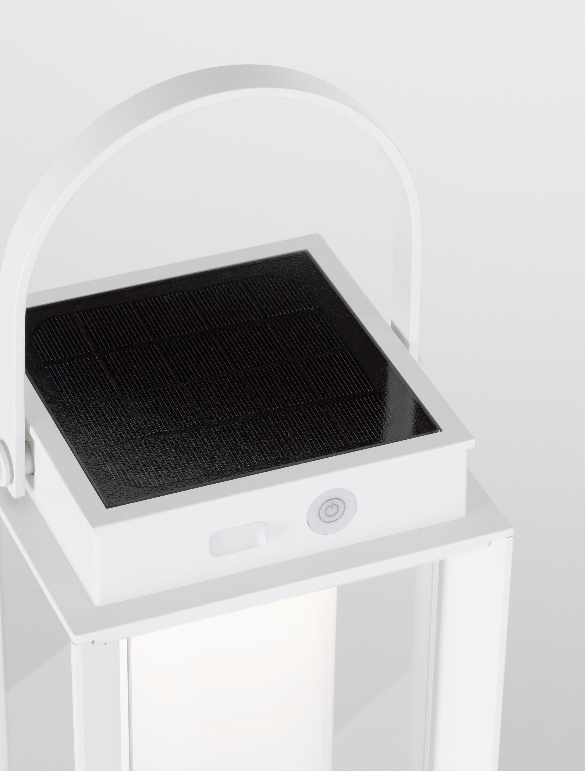 Външна стенна лампа VERHAL 2W LED пясъчнобял алуминий и прозрачно стъкло IP54