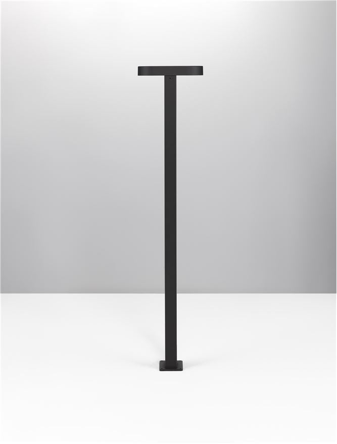 Външен пендел OFIR LED 10W Тъмен антрацит алуминий и акрил L16 W8 H75см IP54