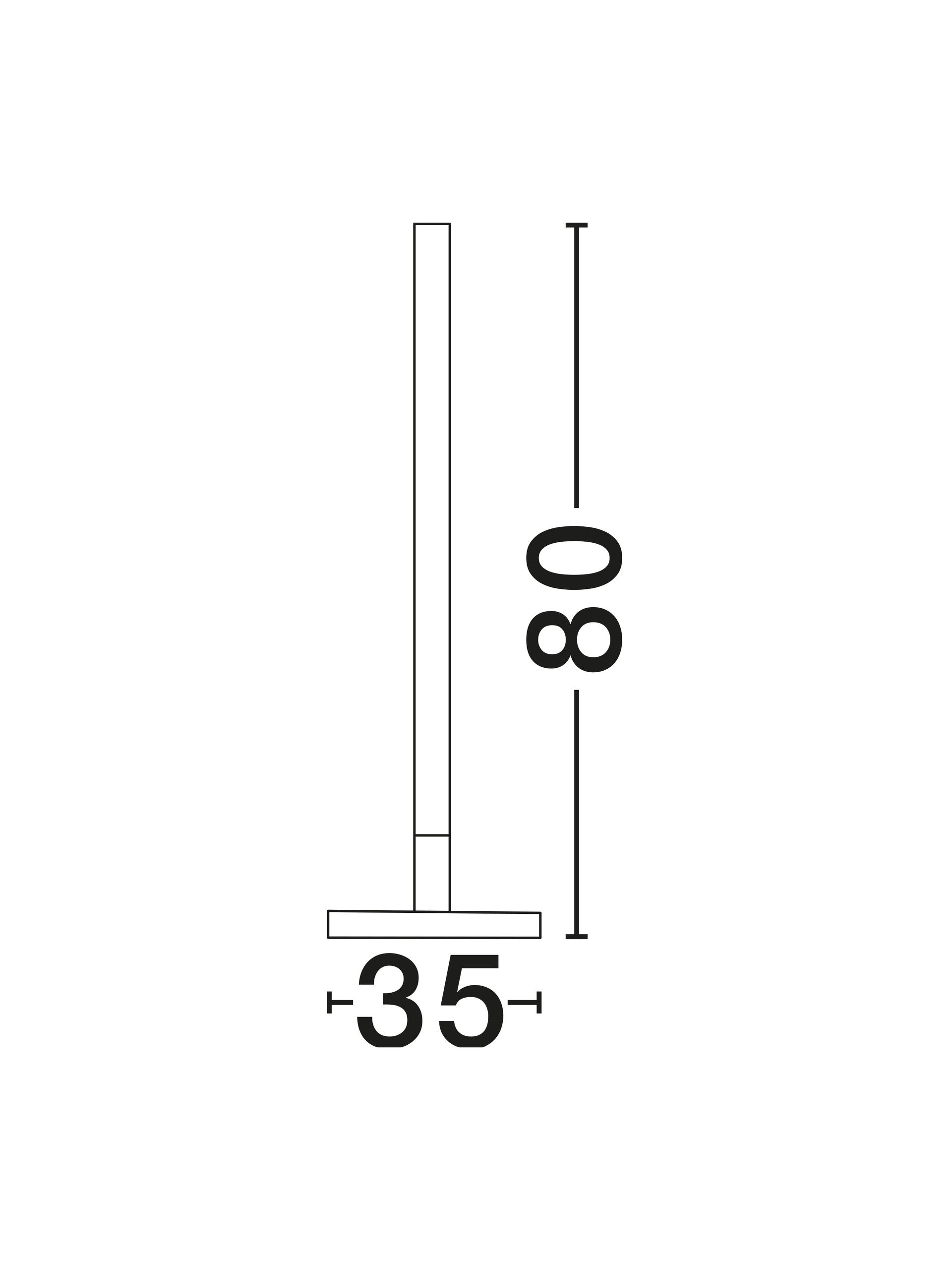 Висящо осветително тяло (пендел) HOLA LED 46W Пясъчно черен алуминий ⌀80 H80см