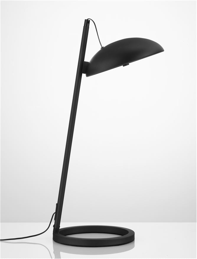 Висящо осветително тяло (пендел) FLUTE LED 18W Пясъчно черен алуминий L20 W28 H53см