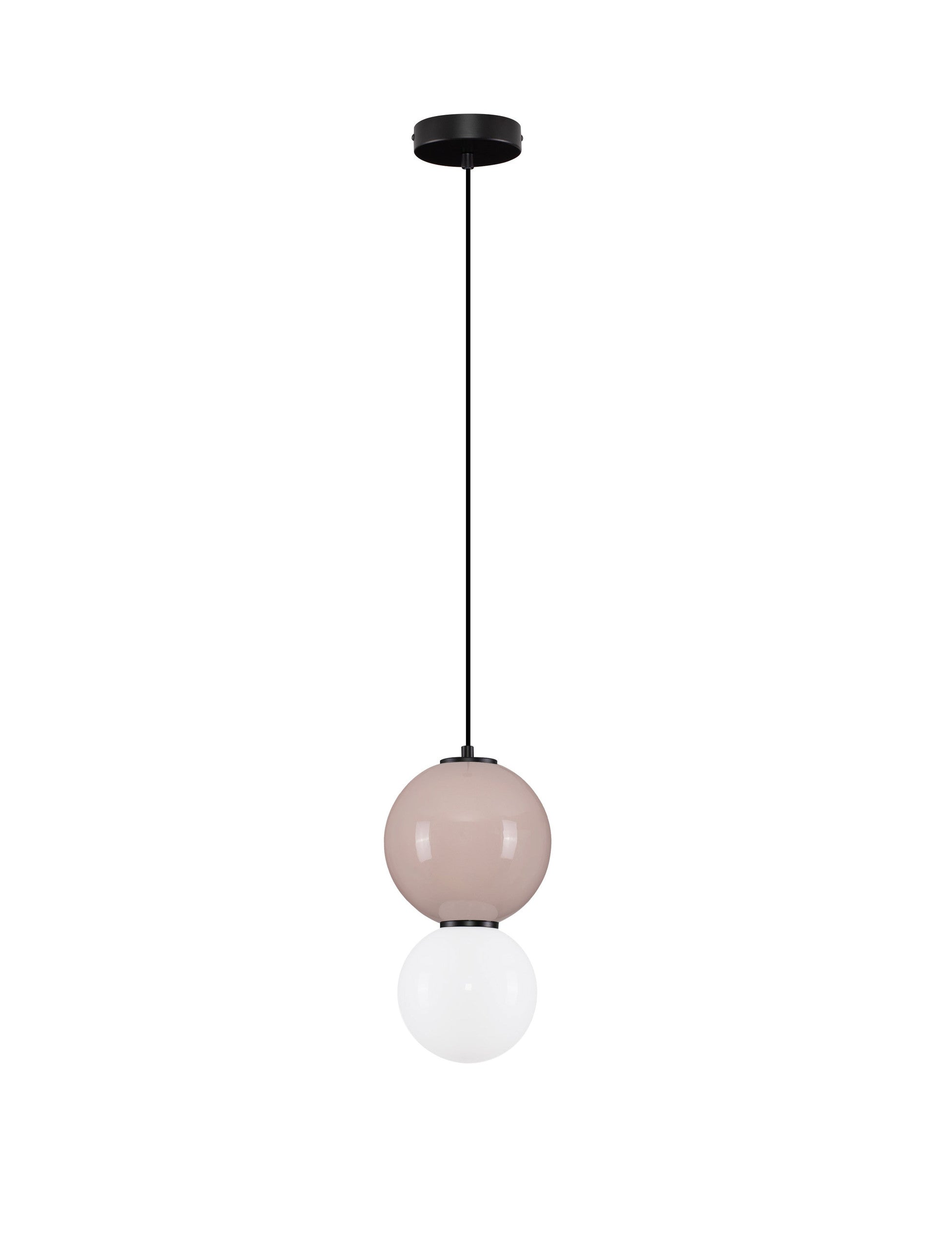 Подова лампа NOESIS LED 6W Мока порцелан, матово черен