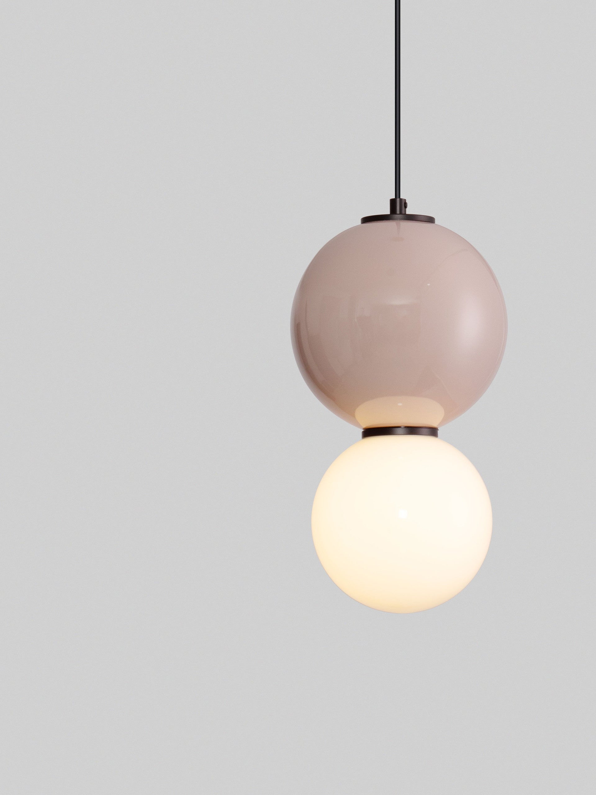 Подова лампа NOESIS LED 6W Мока порцелан, матово черен