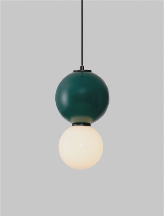 Подова лампа NOESIS LED 6W Яспис порцелан, матово черен