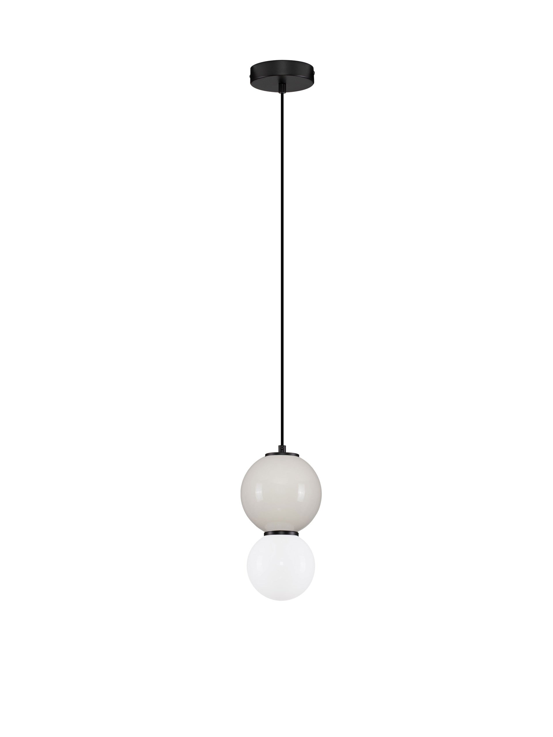 Подова лампа NOESIS LED 4W Светлосив порцелан, матово черен
