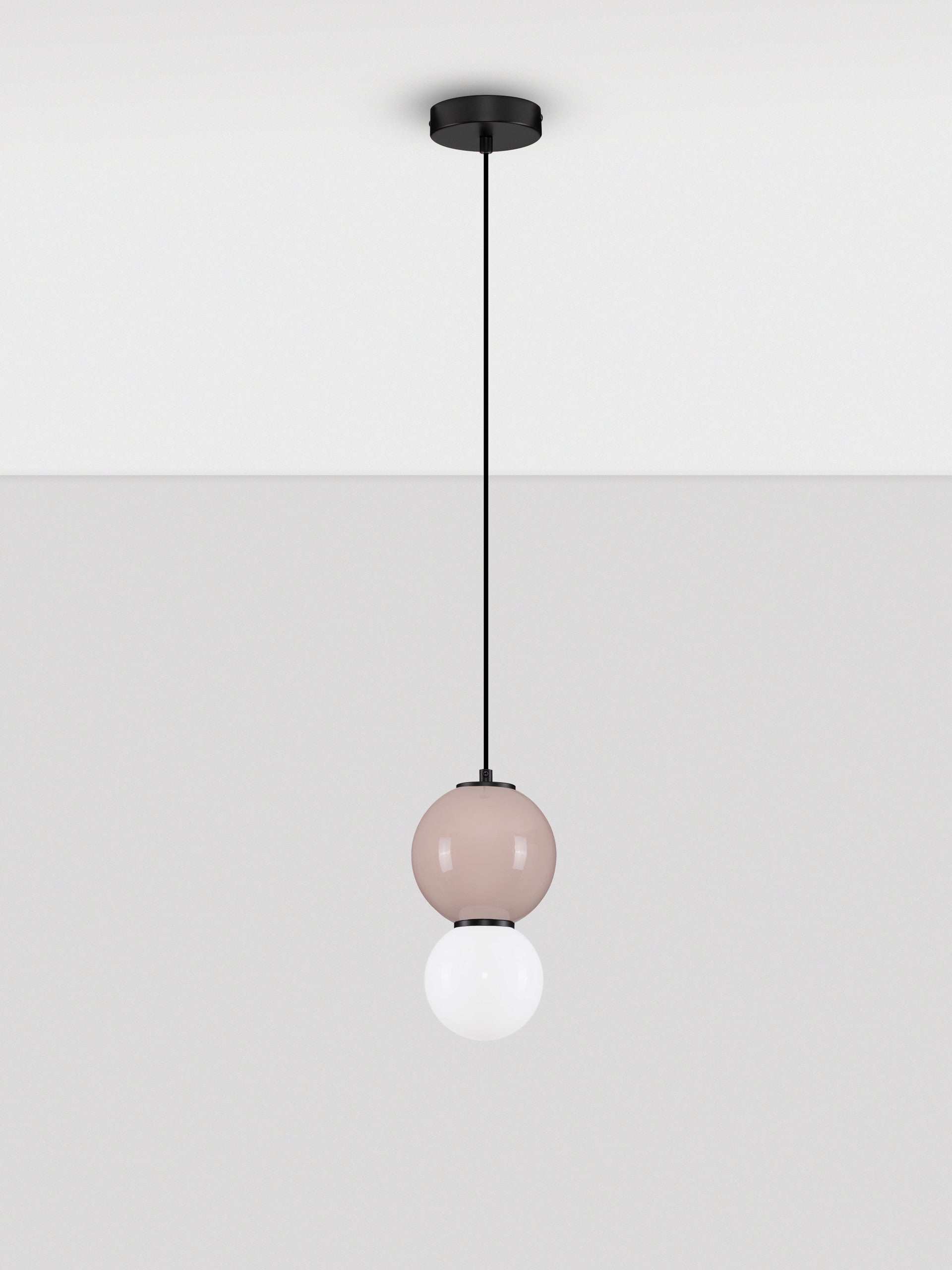 Подова лампа NOESIS LED 4W Мока порцелан, матово черен