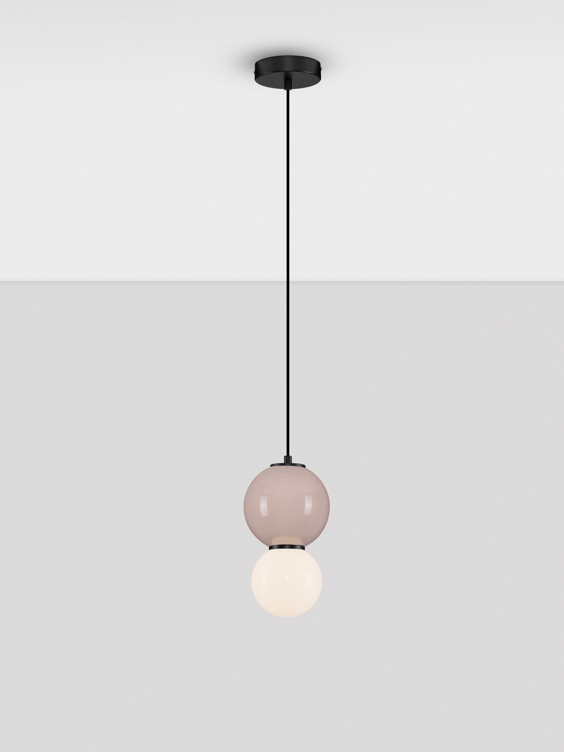 Подова лампа NOESIS LED 4W Мока порцелан, матово черен