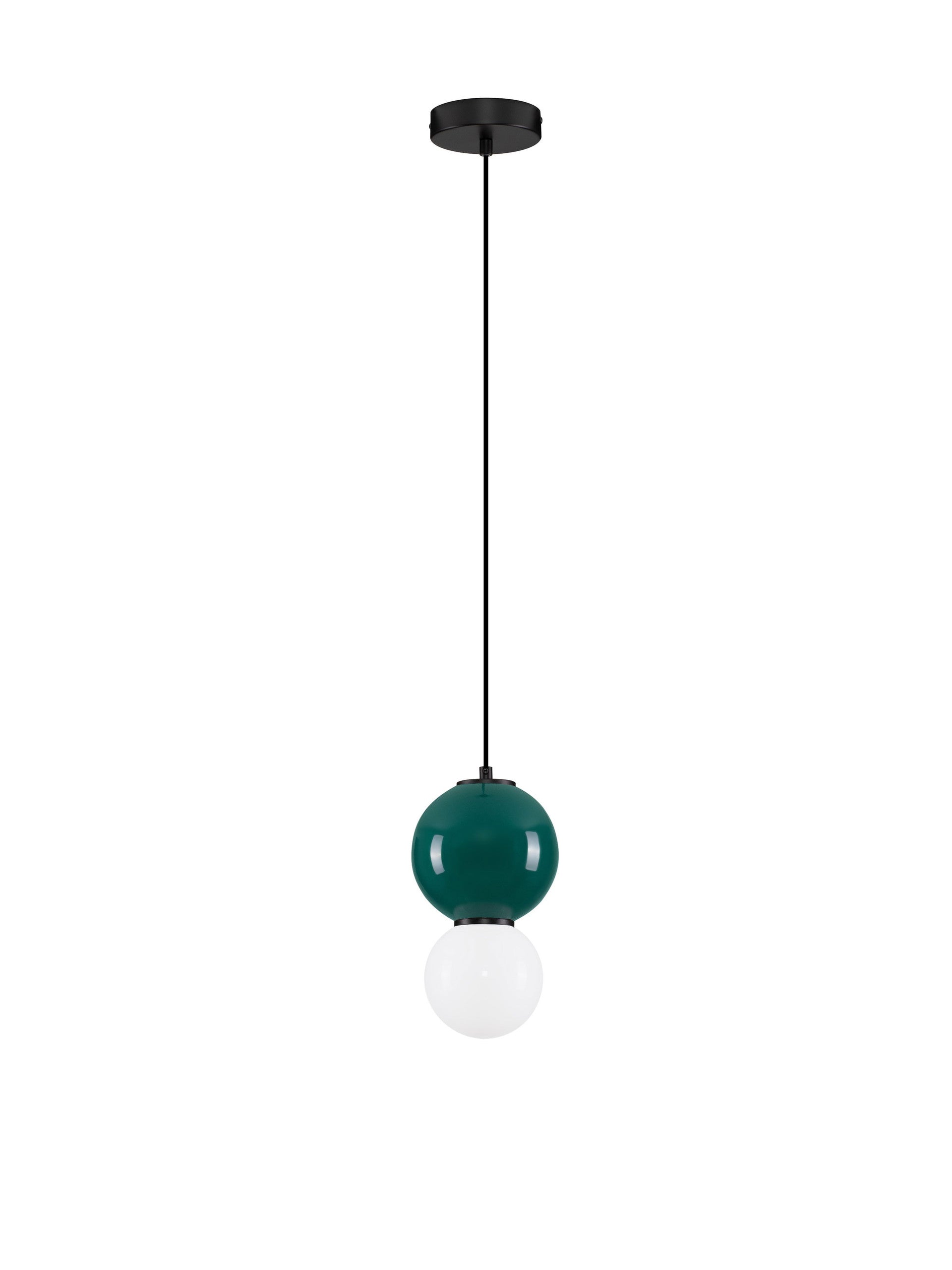 Подова лампа NOESIS LED 4W Jasper порцелан, мат черна