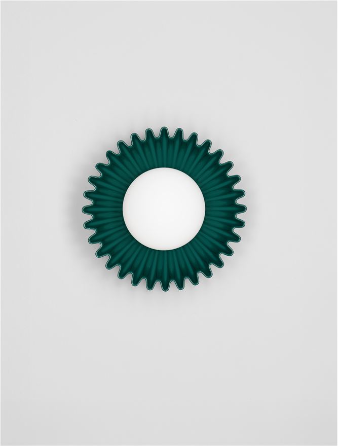 Висящо осветително тяло (пендел) PETEL LED G9 5W Яспис керамика, опалово стъкло