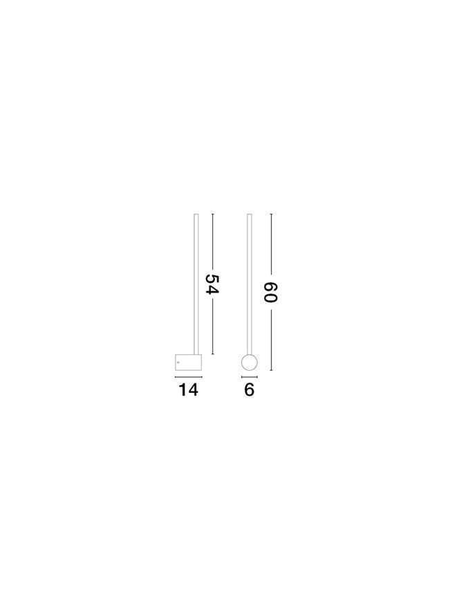Висящо осветително тяло (пендел) SYNTHESI 17W LED Пясъчно черен алуминий и акрил
