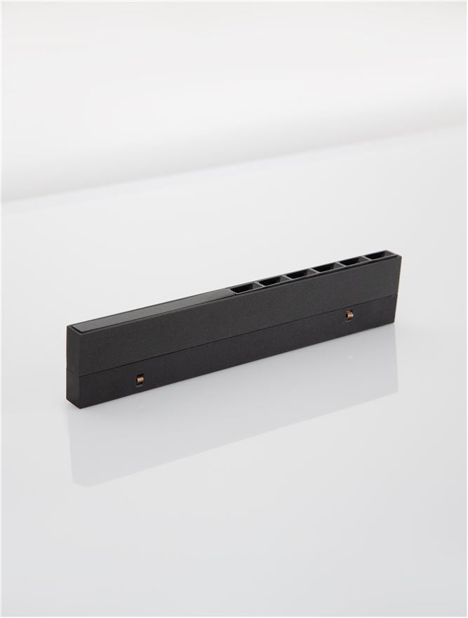 Магнитен спот 48V ULTRA SLIM 6W 3000K DALI CRI90 Черен алуминий IP20