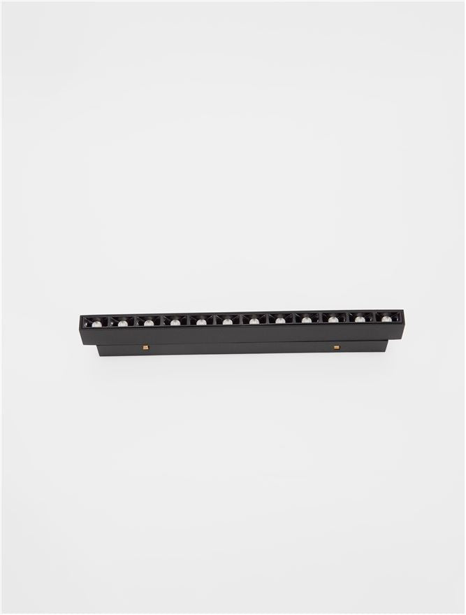 Магнитен спот 48V ULTRA SLIM 12W 3000K DALI CRI90 Черен алуминий IP20