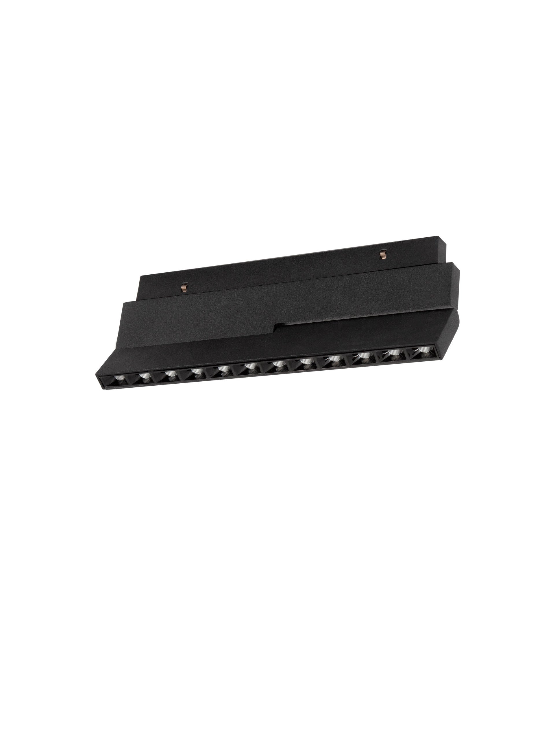 Магнитен спот 48V ULTRA SLIM 12W 4000K CRI90 Пясъчно черен алуминий IP20