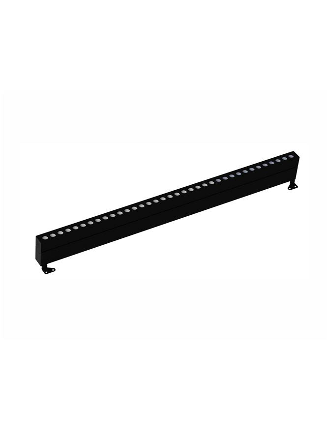 Външен аплик WALL WASHER LED 44W Пясъчно черен алуминий и стъкло IP67