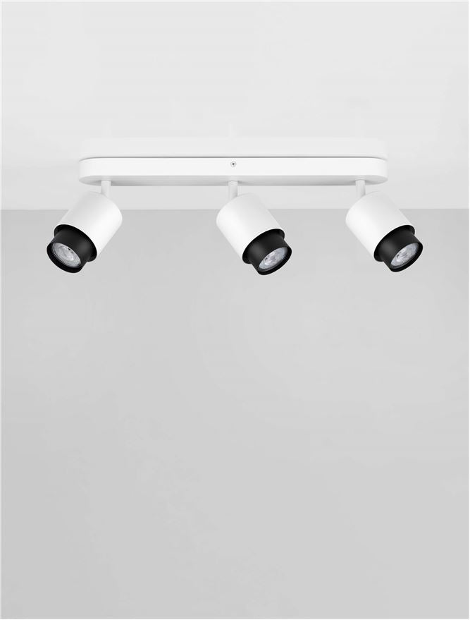 Висящо осветително тяло (пендел) ISON 30W GU10 Пясъчно бял метал