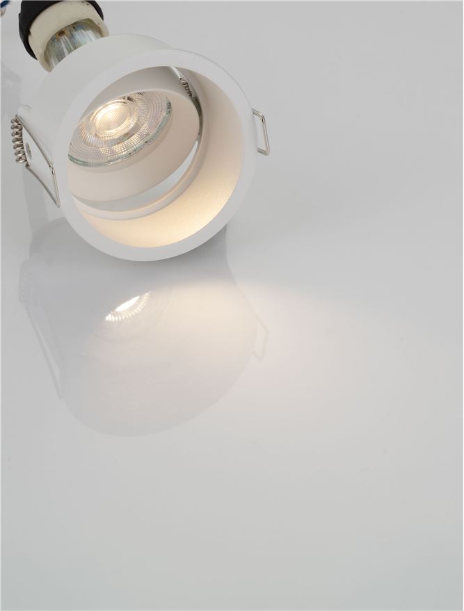 Техническо осветление VARO LED MR16/GU10 10W Пясъчно бял алуминий ⌀7.5 H5.5см IP20