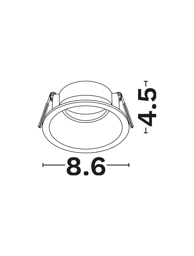 Техническо осветление CEID 10W Пясъчно черен алуминий и стъкло IP44
