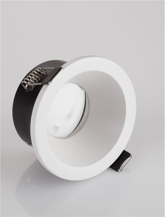 Техническо осветление CEID 10W Пясъчно бял алуминий и стъкло IP44