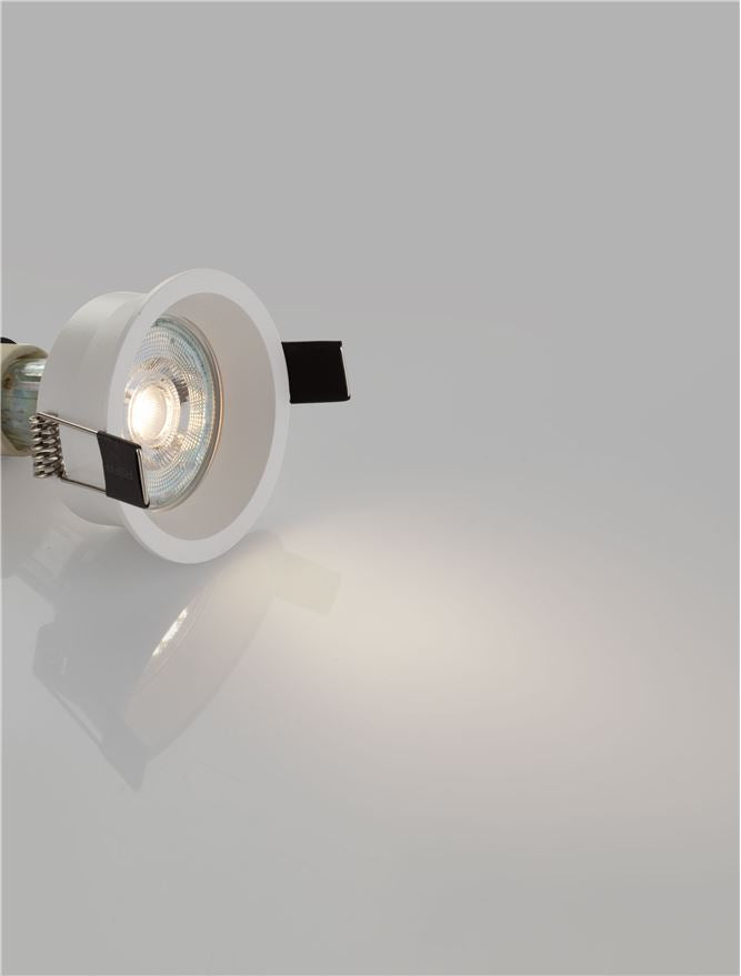 Техническо осветление CARREE 10W Пясъчно бял алуминий MR16/GU10 IP20