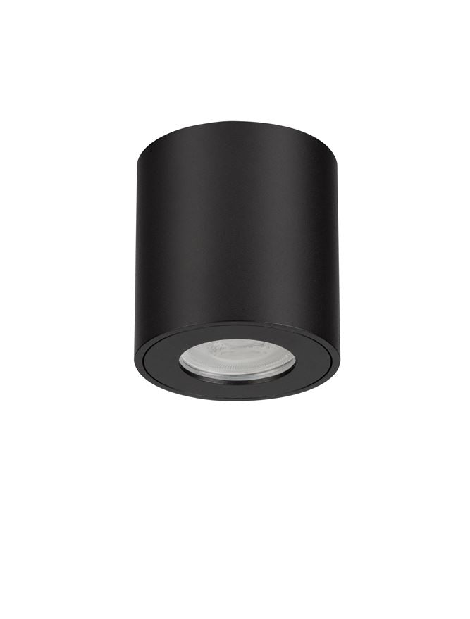 Техническо осветление COTTY 10W MR16/GU10 IP44 Пясъчно черен алуминий и стъкло