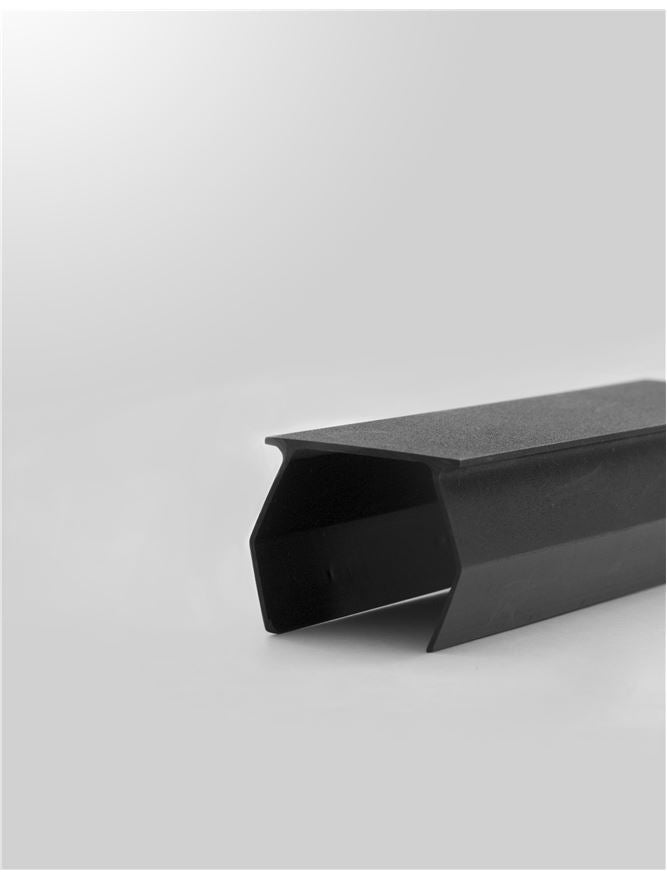 Магнитна система 48V BUXTON PVC капак Пясъчно черен L1м