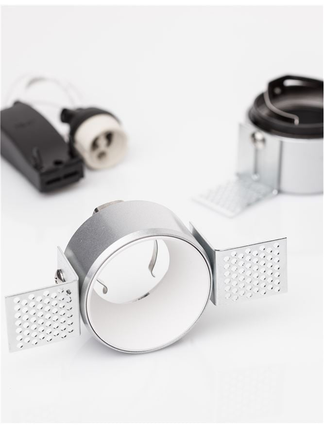 LED спот BRAD 50W Пясъчно бял алуминий GU10 без рамка IP20