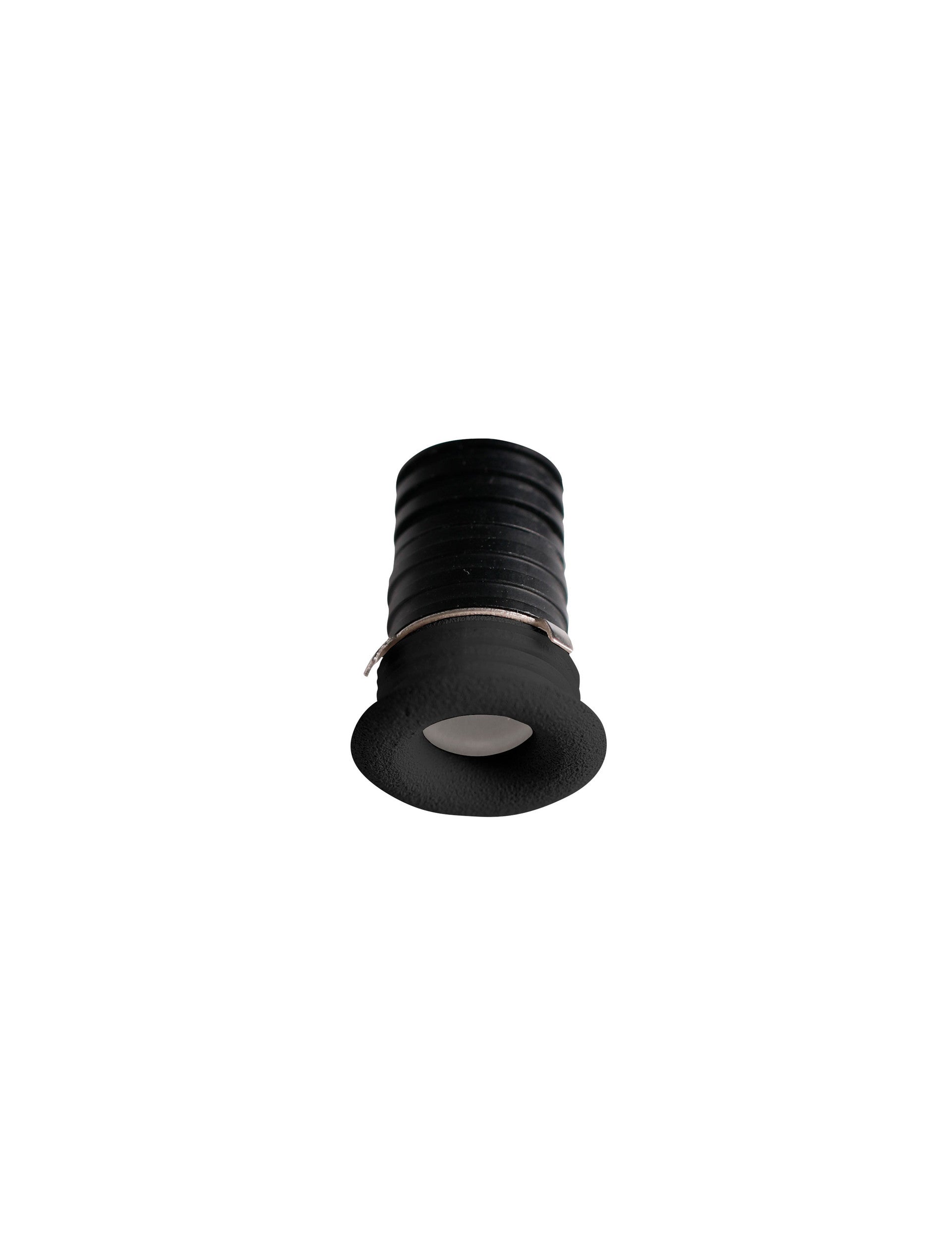 LED спот TINY Вграден Черен алуминий IP44 3000K D1.6x2см
