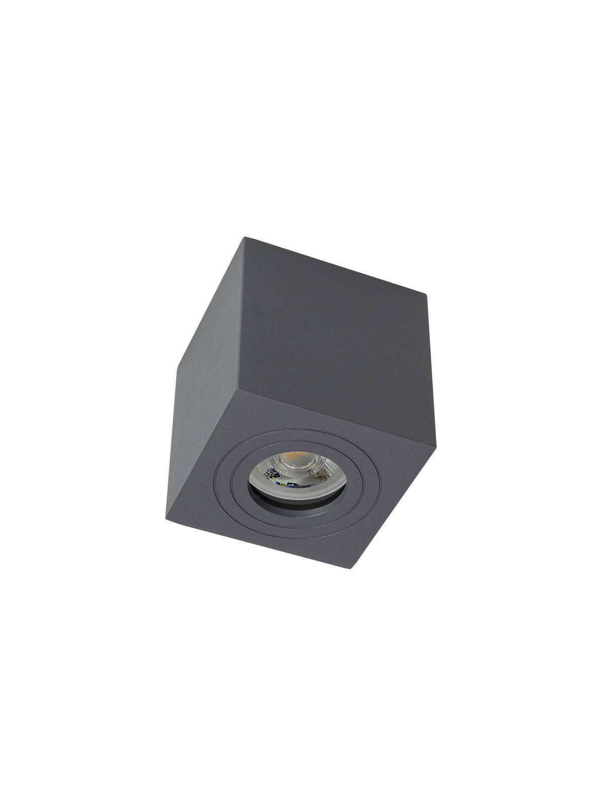 VIGO плафон 1X35W GU10 тъмно сив (SQ)