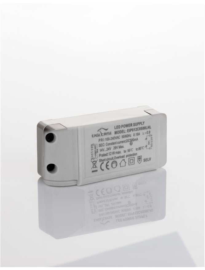 Аксесоар CC LED драйвер 12W 500mA Eaglerise не димируем
