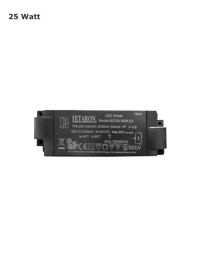 Аксесоар Драйвер 25W Letaron 350mA без димиране