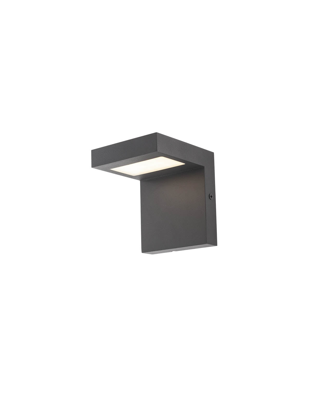 EMBO LED стенен аплик SMD 8W IP54 тъмно сив 3000K