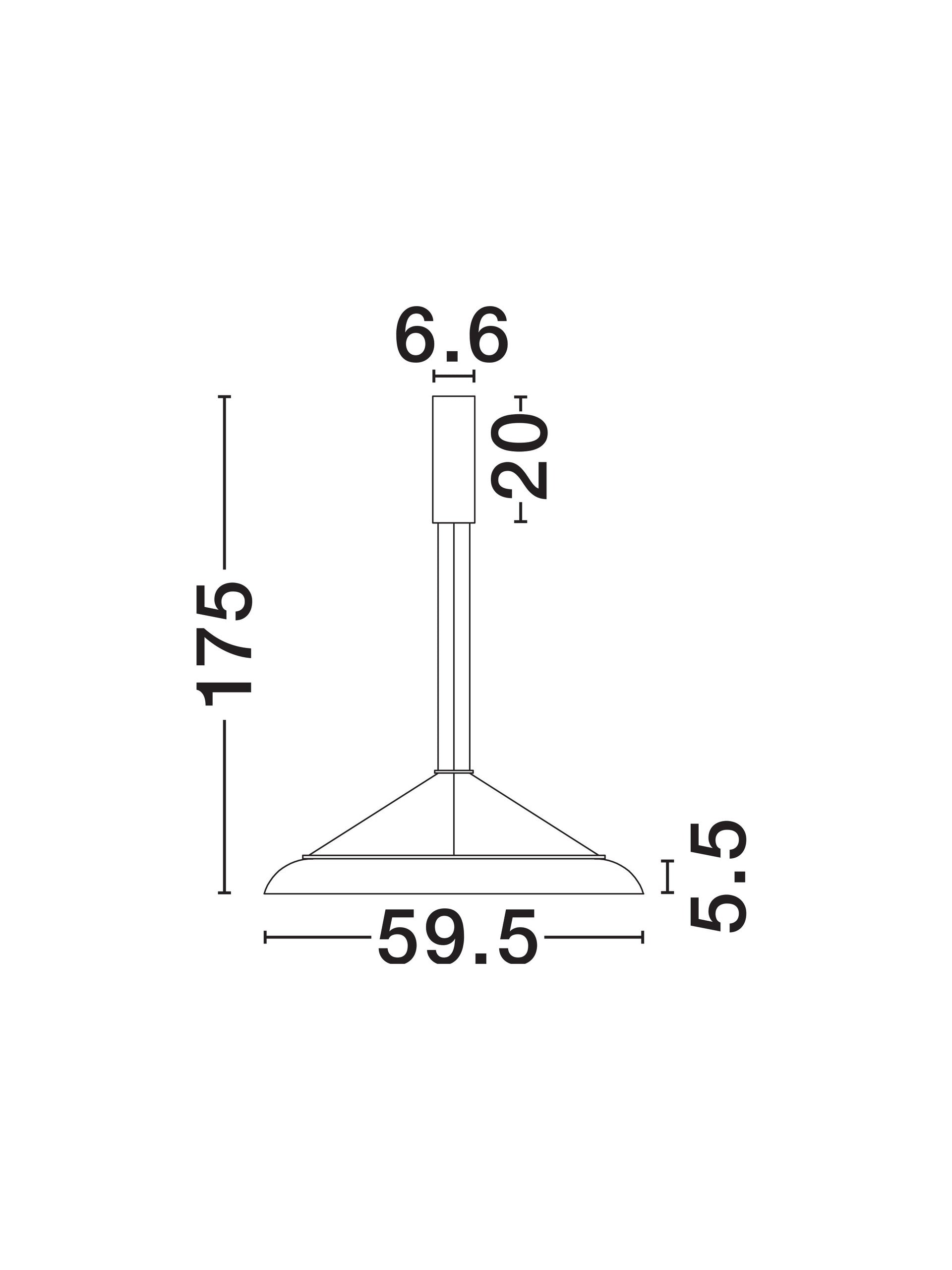 Висящо осветително тяло (пендел) MANTLE 43W LED Пясъчно бял акрил алуминий