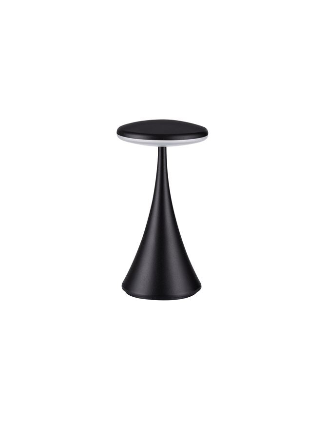 Външен аплик ELBO 2W LED Пясъчно черен леят алуминий мат поликарбонат