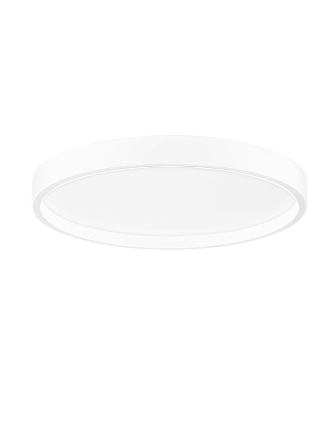 Висящо осветително тяло (пендел) ISTOS LED 38W Пясъчно бял метал, алуминий и акрил ⌀50 H5см