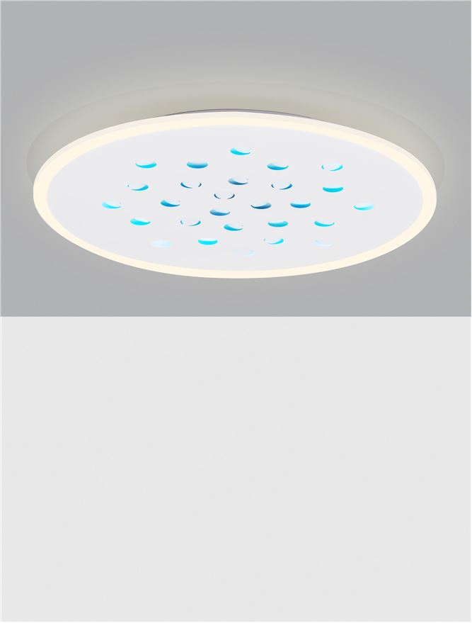 Висящо осветително тяло (пендел) ASTRO 40W Пясъчно бял RGB димируем