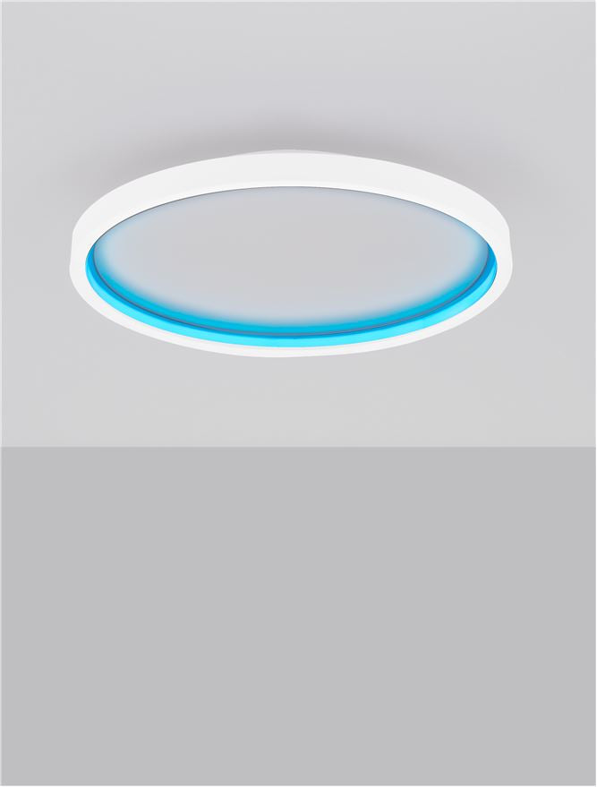 Висящо осветително тяло (пендел) CHET 30W Пясъчно бял RGB димируем