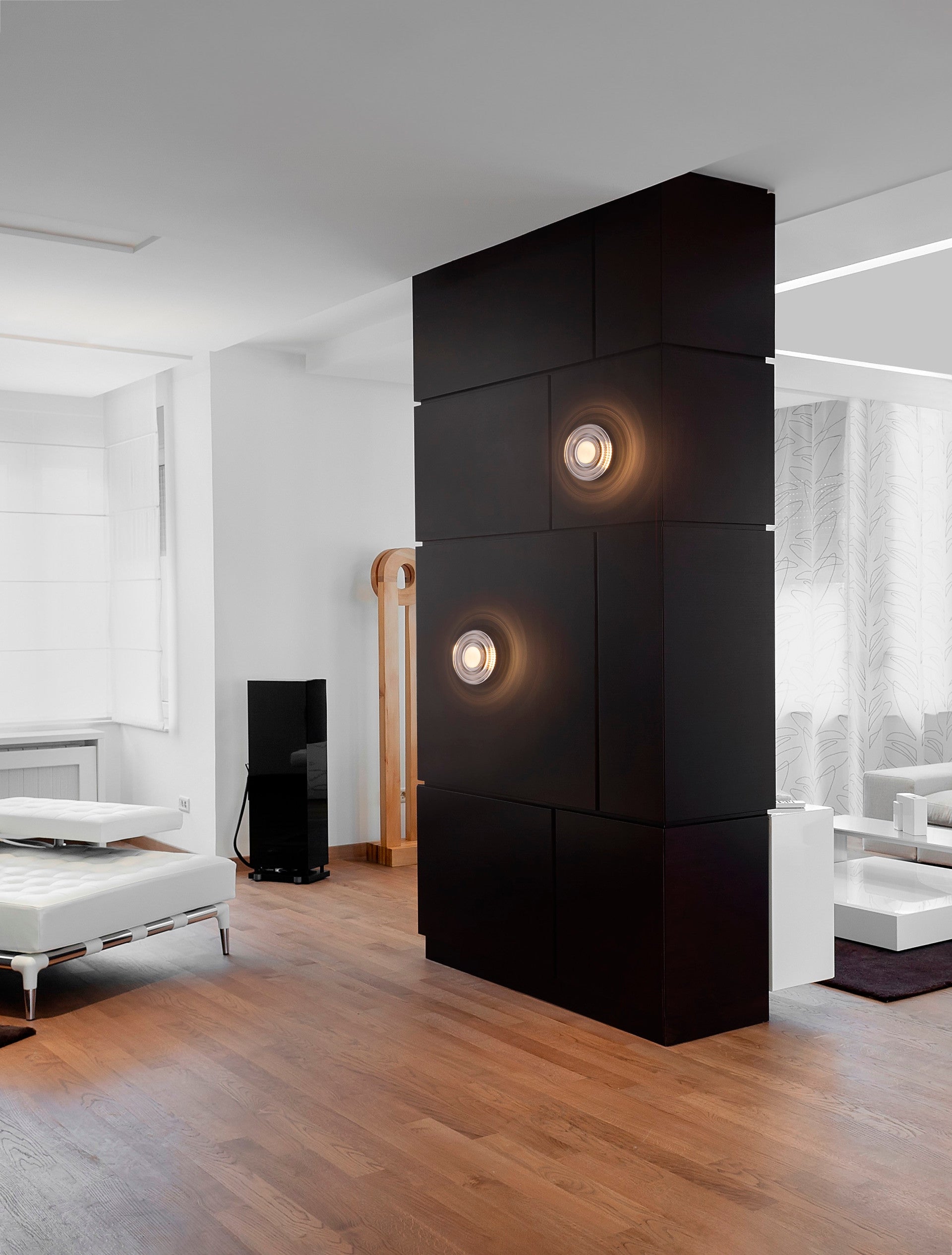 Висяща лампа ONRID LED 5W 3000K 620Lm златист алуминий и акрил ⌀18 Ш4.5см