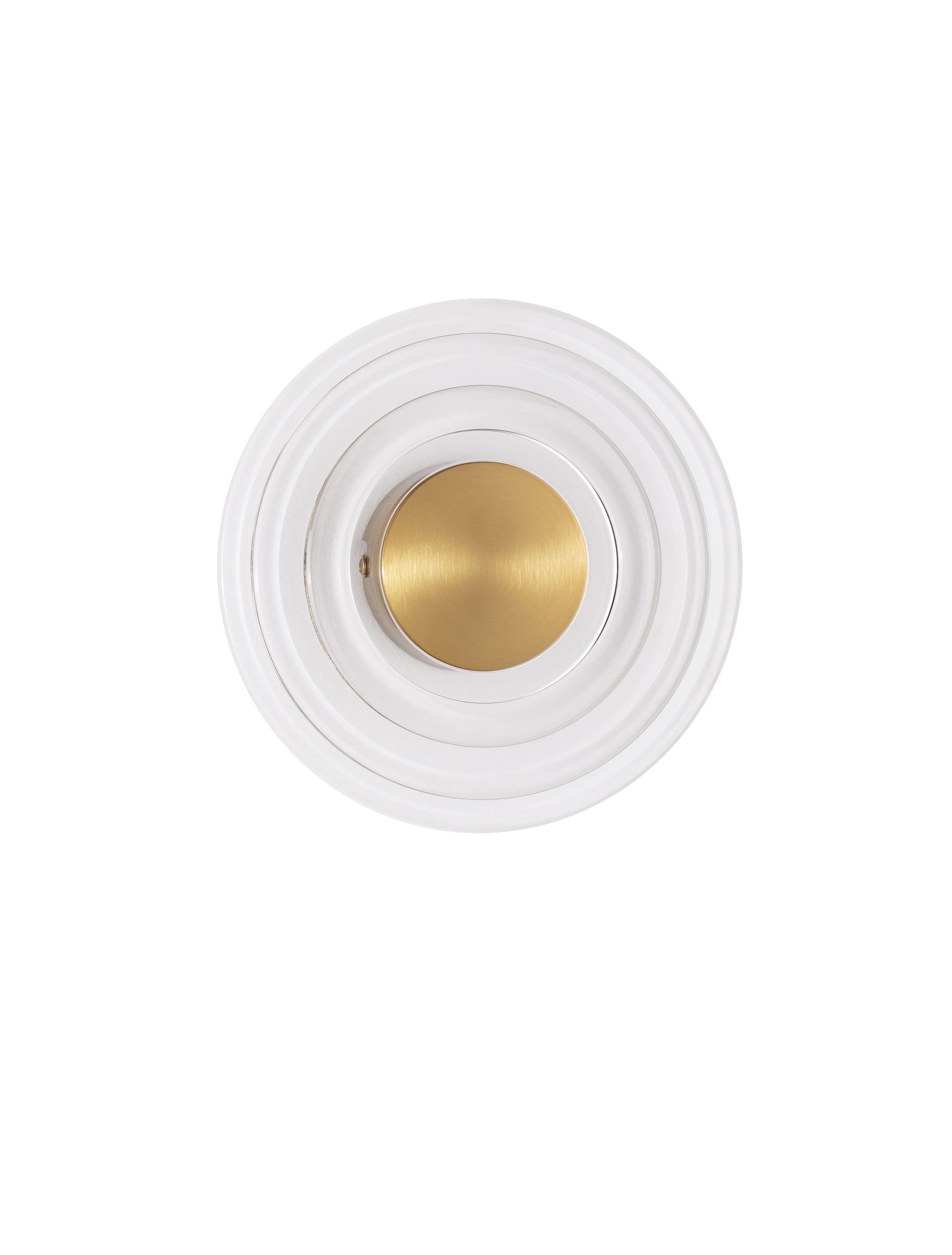 Висяща лампа ONRID LED 5W 3000K 620Lm златист алуминий и акрил ⌀18 Ш4.5см