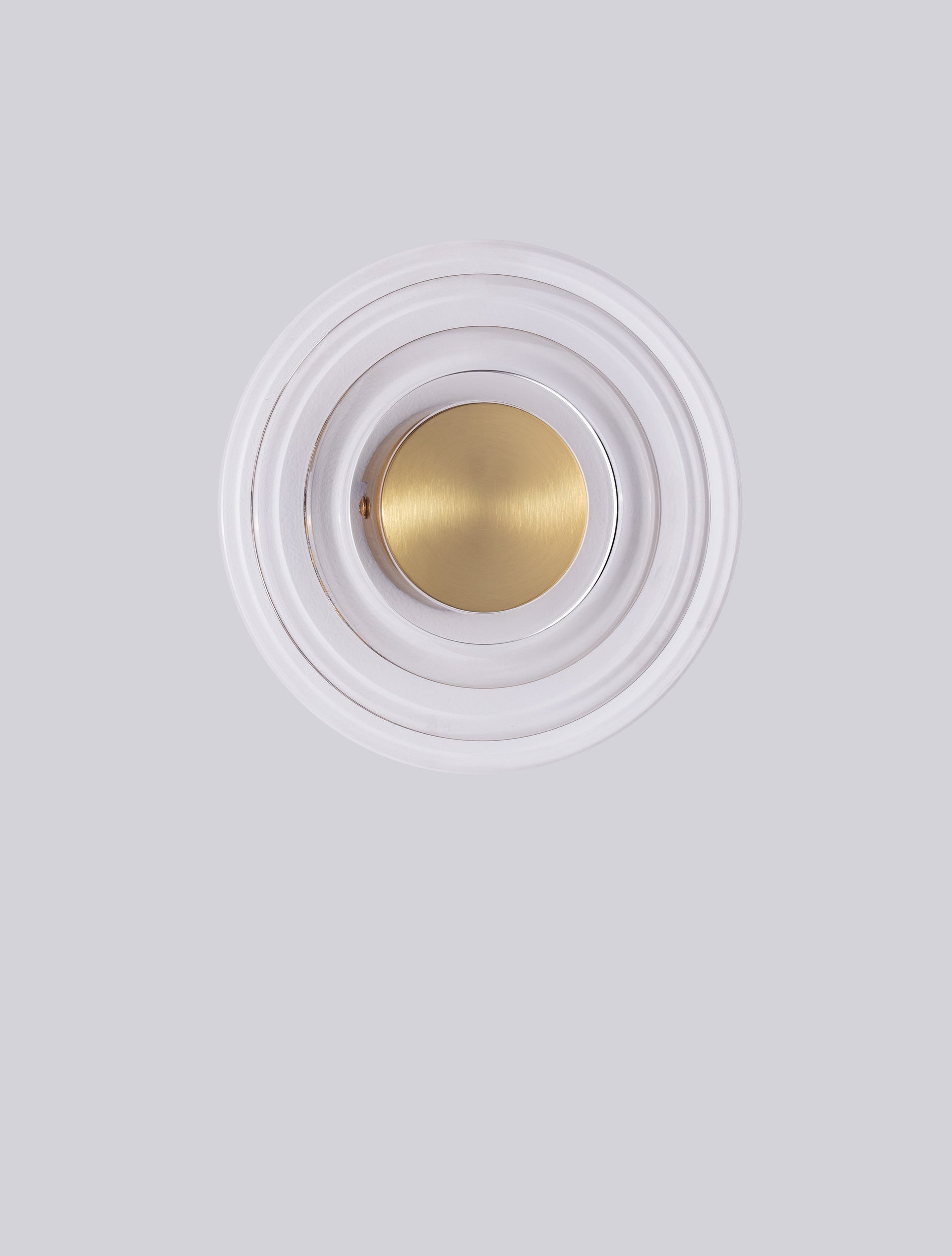 Висяща лампа ONRID LED 5W 3000K 620Lm златист алуминий и акрил ⌀18 Ш4.5см