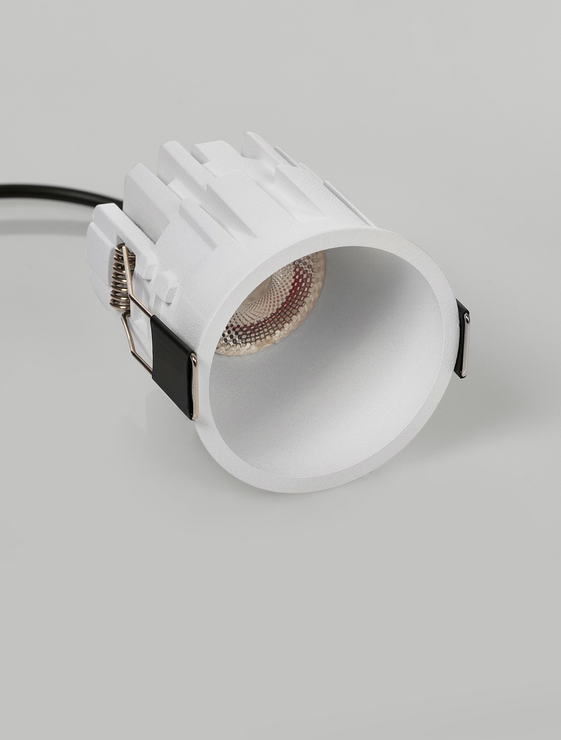 LED спот TALUS 7W 1800-3000K Фиксиран безрамков Бял димируем ⌀60 H65мм IP44