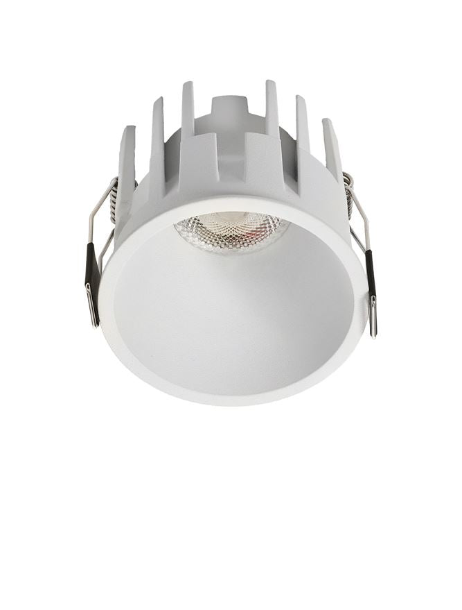 LED спот CIRRUS 13W 3000K Фиксиран безрамков Бял ⌀73 H68мм IP44