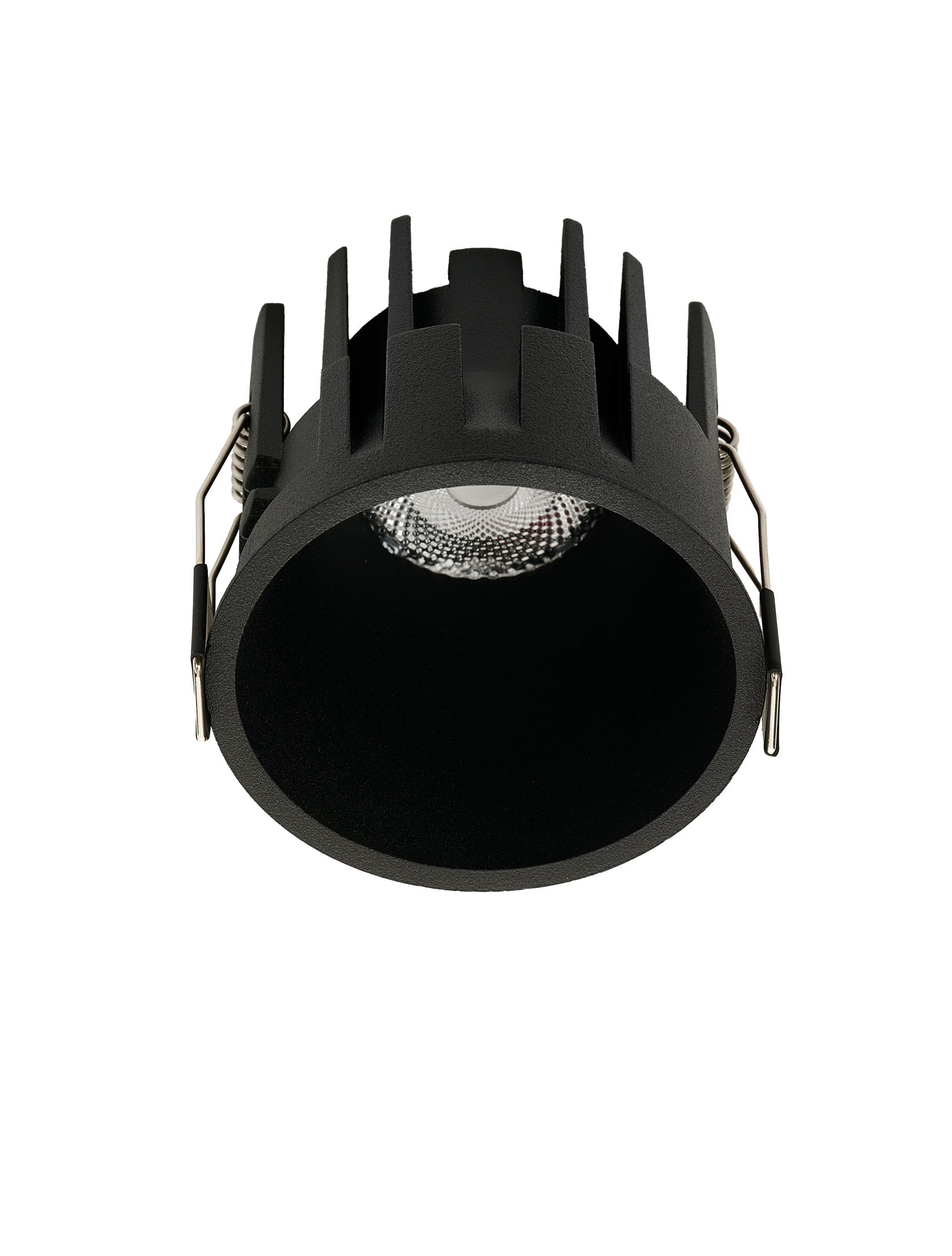 LED спот CIRRUS 13W 3000K Фиксиран безрамков Черен ⌀73 H68мм IP44
