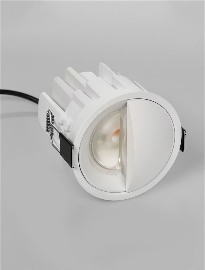 LED спот CIRRUS 13W 3000K Фиксиран бял Wall Washer ⌀73 H78мм