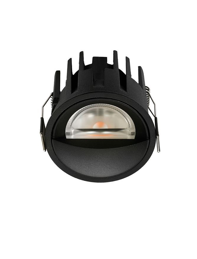 LED спот CIRRUS 13W 3000K Фиксиран черен Wall Washer ⌀73 H78мм