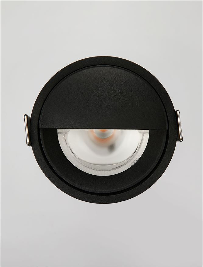 LED спот CIRRUS 13W 3000K Фиксиран черен Wall Washer ⌀73 H78мм